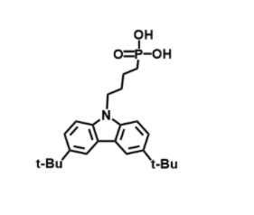 (4-(3,6-di-tert-butyl-9H-carbazol-9-yl)butyl)phosphonic acid | CAS 3023627-39-3