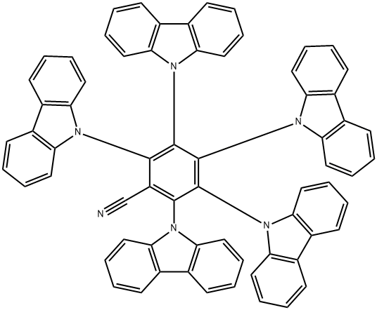 2,3,4,5,6-Penta(9H-carbazol-9-yl)benzonitrile- | CAS 1469700-24-0