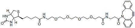 DBCO-PEG4-Biotin | CAS 1255942-07-4