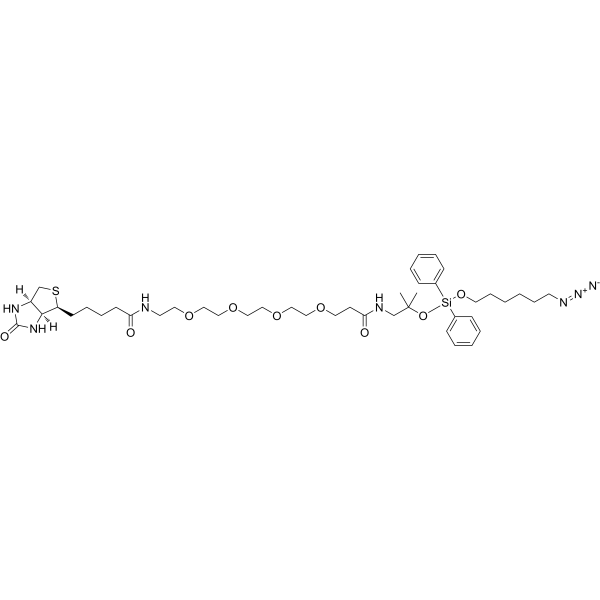 Biotin-PEG4-amino-t-Bu-DADPS-C6-azide | CAS 1260247-50-4