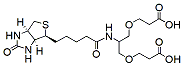 2-(Biotin-amido)-1,3-bis(carboxylethoxy)propane | CAS 2086689-02-1