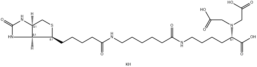 Nε-(N-(+)-biotinyl-6-aminohexanoyl)-nα,nα-bis(carboxymethyl)-L-lysine tripotassium | CAS 856661-92-2