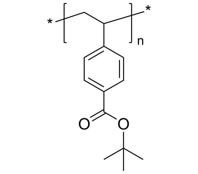 Poly(tert-butyl 4-vinylbenzoate), Mn 78,500