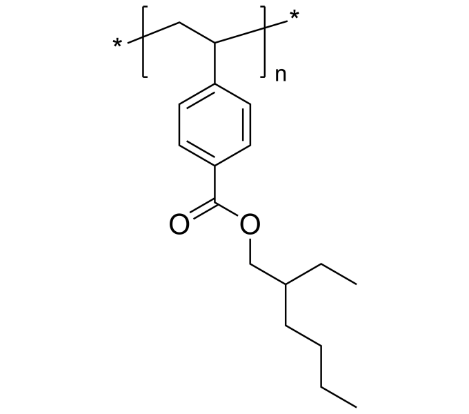 Poly(2-ethylhexyl 4-vinylbenzoate), Mn 102,000