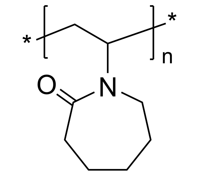 Poly(N-vinyl caprolactam), Mn 1,300 | CAS 25189-83-7