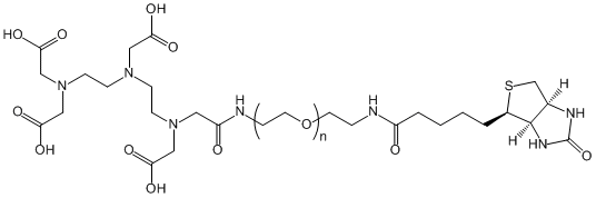 DTPA-PEG-Biotin, MW 5,000