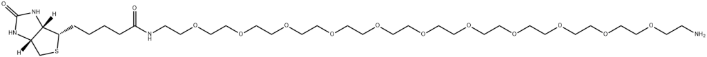 Biotin-PEG12-amine | CAS 1418022-42-0