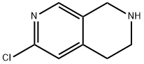 6-Chloro-1,2,3,4-tetrahydro-2,7-naphthyridine | CAS 1196151-85-5