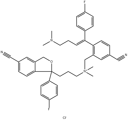 Citalopram Alkene Dimer Chloride | CAS 1370643-27-8