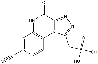 [(7-Cyano-4,5-dihydro-4-oxo[1,2,4]triazolo[4,3-a]quinoxalin-1-yl)methyl]-phosphonic Acid | CAS 159891-54-0