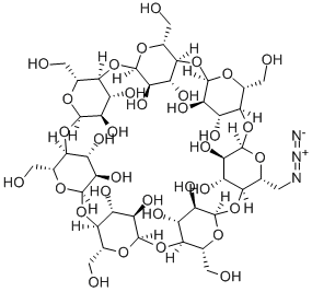 Mono-(6-Azido-6-deoxy)-Beta-cyclodextrin (N3-βCD) | CAS 98169-85-8