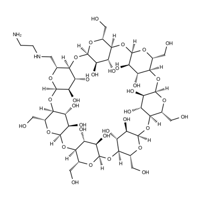 Mono-(6-ethanediamine-6-deoxy)-β-Cyclodextrin (2N-βCD) | CAS 60984-63-6