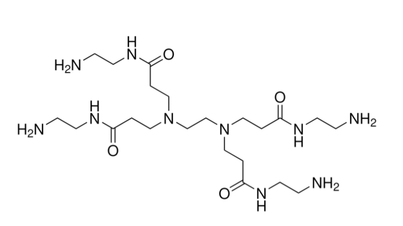 PAMAM dendrimer, generation 0 solution, ethylenediamine core | CAS 155773-72-1