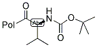 Boc-L-Val-Merrifield resin, 100-200 mesh, DVB 1% (Substitution: 0.8-1.2 meq/g)