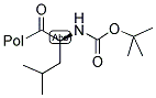 Boc-L-leucine Merrifield resin, 100-200 mesh, DVB 1% (Substitution: 0.3-1.2 meq/g)