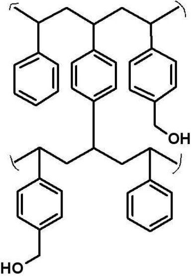 Hydroxymethyl Polystyrene Resin, 100-200 mesh, DVB 1% (Substitution: 0.3-0.8 mmol/g)