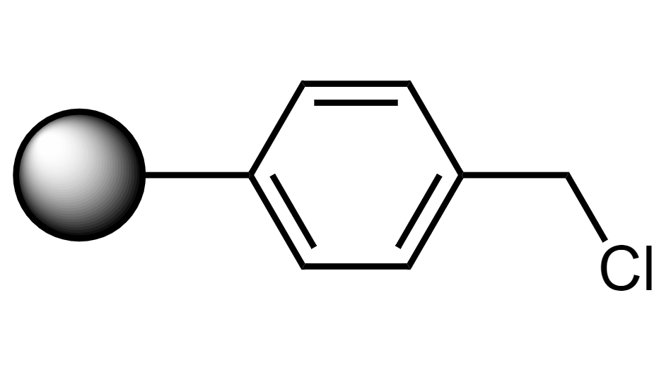 Chloromethyl Polystyrene, Low Loaded, 100-200 mesh, Capacity 0.3-0.5 mmol/g