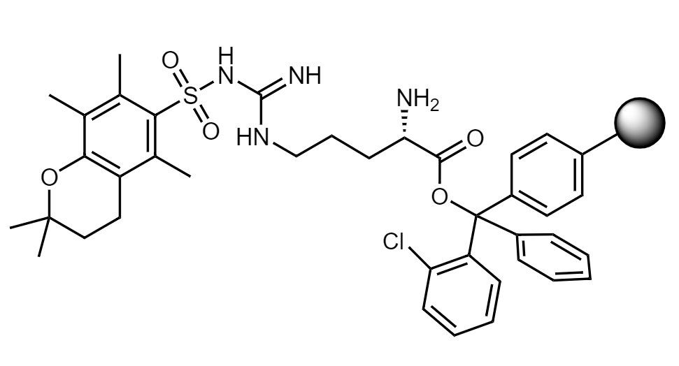 H-Arg(Pmc)-2-CT Polystyrene Resin, 200-400 mesh, Capacity 0.4-1.2 mmol/g