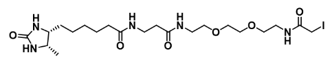 Desthiobiotin-C2-CONH-PEG2-Iodoacetamide | CAS 892146-13-3